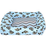 Cama Bichinho Chic Composê Azul - Tam. GG