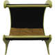 Cama Carlu Pet House Half Moon Dourado