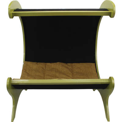 Cama Carlu Pet House Half Moon Dourado