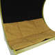 Cama Carlu Pet House Half Moon Dourado