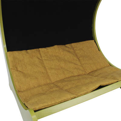 Cama Carlu Pet House Half Moon Dourado