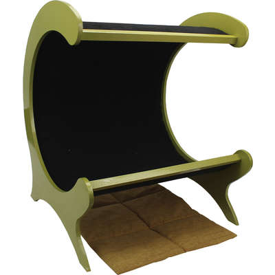Cama Carlu Pet House Half Moon Dourado