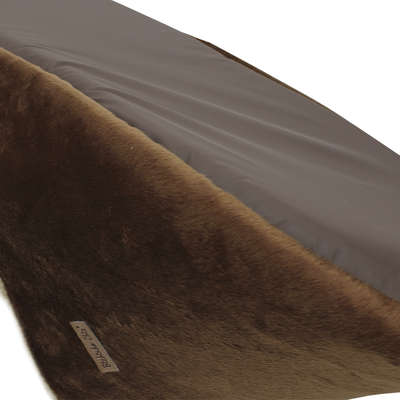 Cama Soneca Pelúcia Marrom