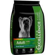 Ração Seca Dog Excellence Super Premium Frango e Arroz Cães Adultos Raças Pequenas - 1Kg