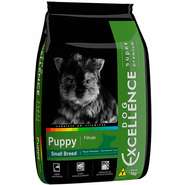 Ração Seca Dog Excellence Super Premium Frango e Arroz para Cães Filhotes Raças Pequenas
