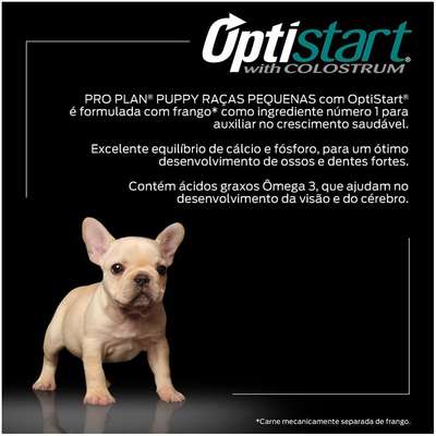 Ração Nestlé Purina Pro Plan Puppy Optistart Small Breed