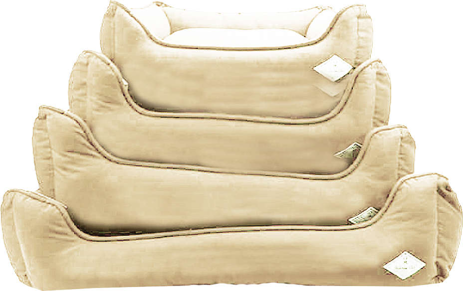 Cama Bichinho Chic Londres Bege - Tam. GG
