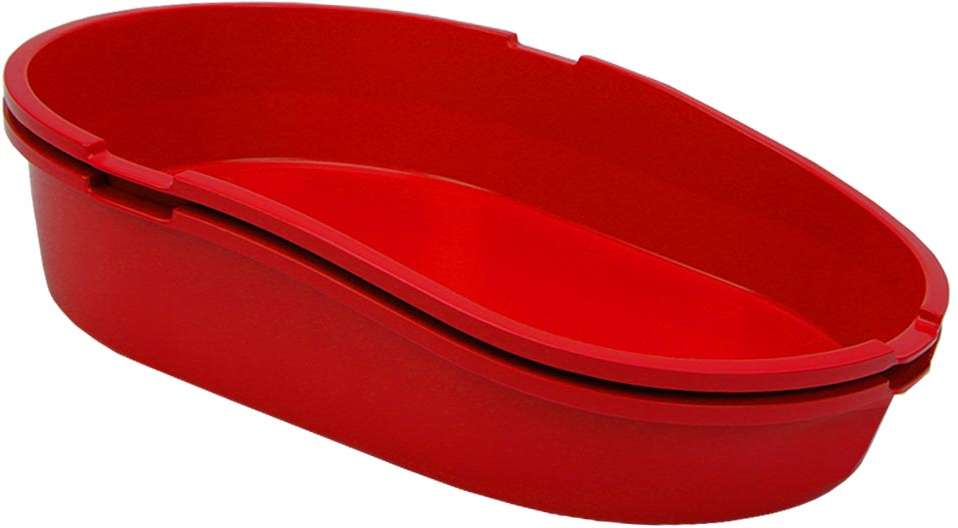 Banheira Furacão Pet Furba Vermelha para Gatos - Tam. Único