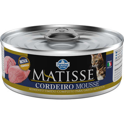Ração Úmida Farmina Matisse Cordeiro Mousse para Gatos Adultos