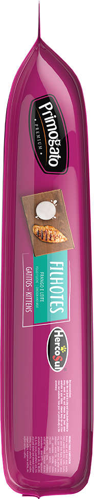 Ração Seca Primogato Premium Frango e Leite para Gatos Filhotes - 15Kg