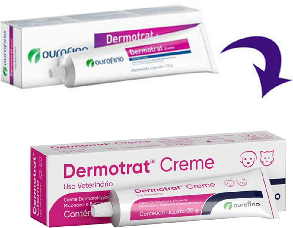 Anti-inflamatório Ouro Fino Dermotrat Creme - 20 g