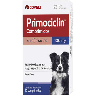 Antimicrobiano Coveli Primociclin para Cães