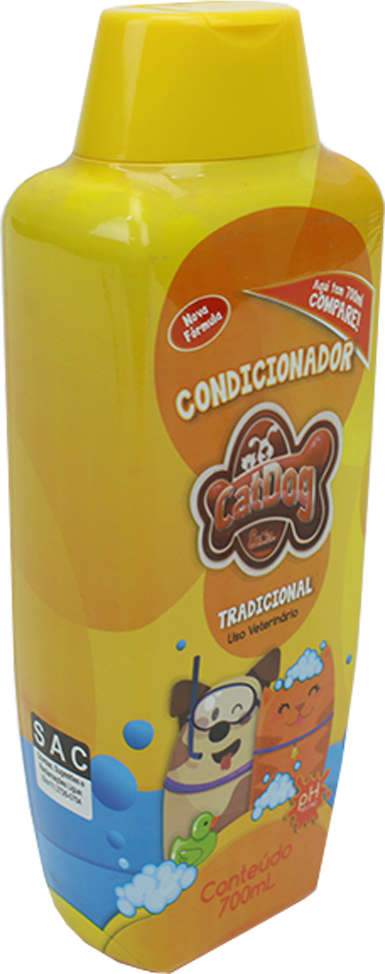 Condicionador CatDog & Cia Tradicional para Cães e Gatos - 700 mL