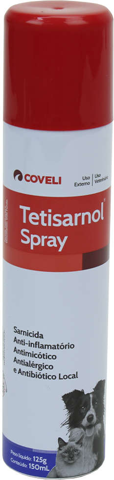 Sarnicida em Spray Coveli Tetisarnol - 125 g