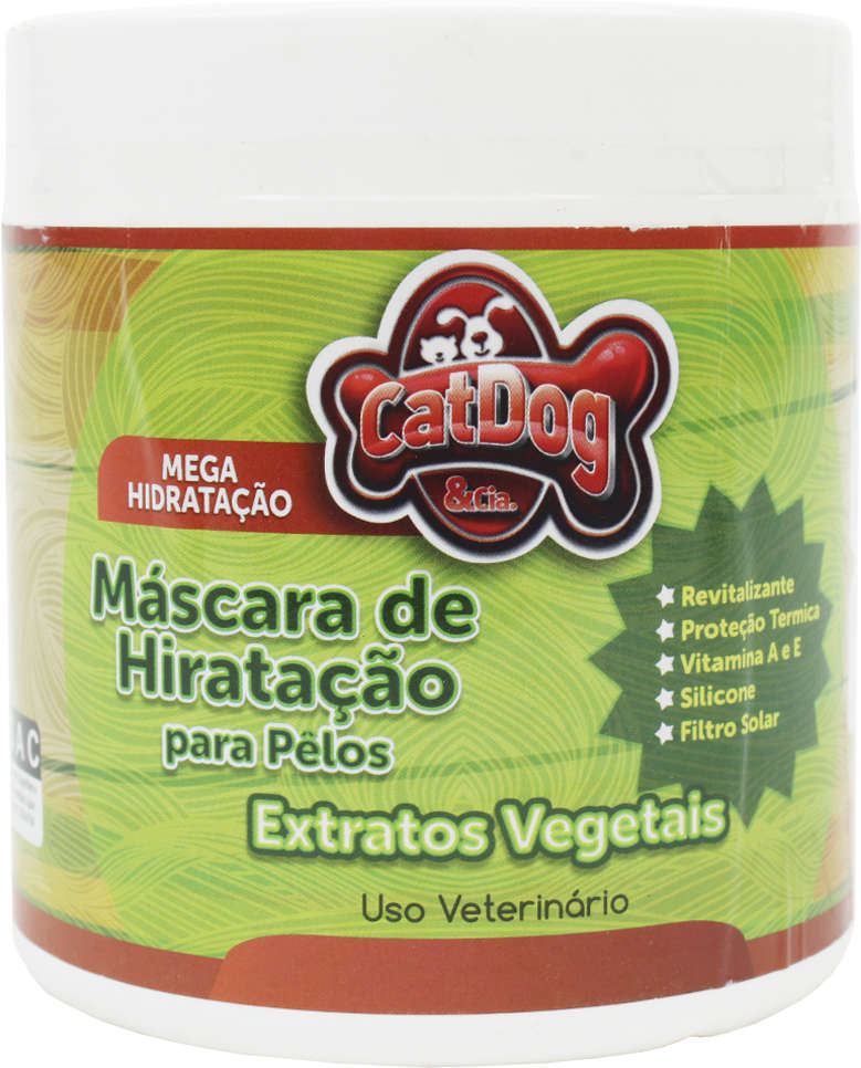 Máscara Mega para Hidratação de Pelos CatDog & Cia Cães e Gatos - 500 g