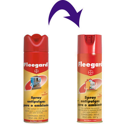 Spray Bayer Antipulgas para Ambientes Fleegard - 300 mL
