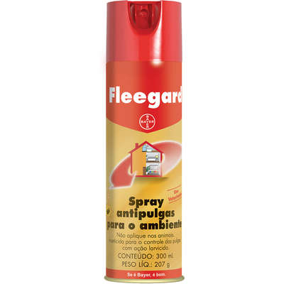 Spray Bayer Antipulgas para Ambientes Fleegard - 300 mL