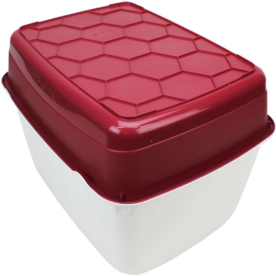 Sanitário Ferplast Clear Cat 10 Bordô para Gatos - Bordo
