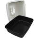 Sanitário Ferplast Clear Cat 10 Preto para Gatos - Preto