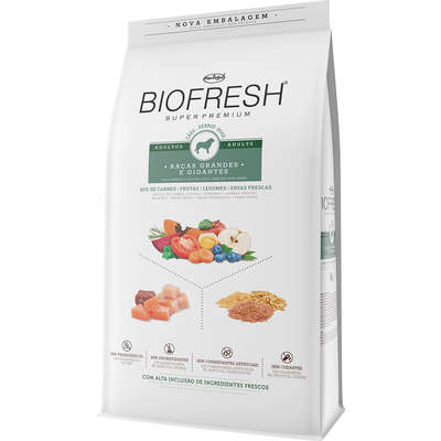 Ração Hercosul Biofresh Raças Grandes e Gigantes para Cães Adultos