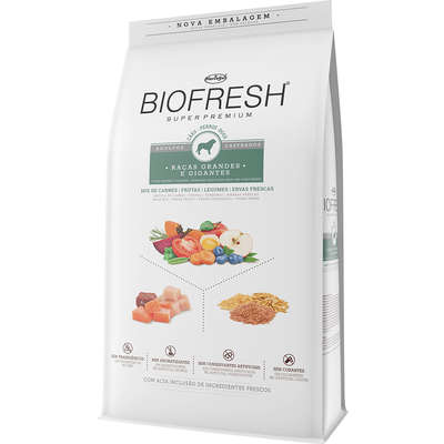 Ração Hercosul Biofresh Cães Adultos Castrados Raças Grandes e Gigantes