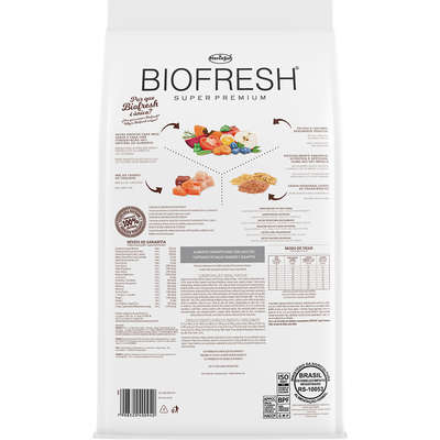 Ração Hercosul Biofresh Cães Adultos Castrados Raças Grandes e Gigantes