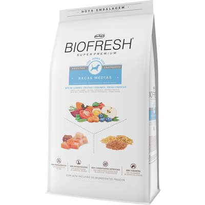 Ração Hercosul Biofresh Cães Adultos Castrados Raças Médias