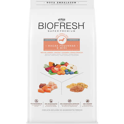 Ração Hercosul Biofresh Raças Pequenas e Mini para Cães Adultos Castrados