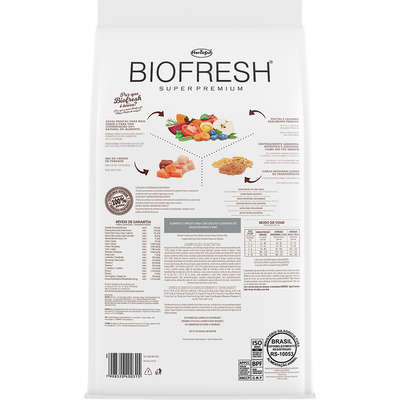 Ração Hercosul Biofresh Raças Pequenas e Mini para Cães Adultos Castrados