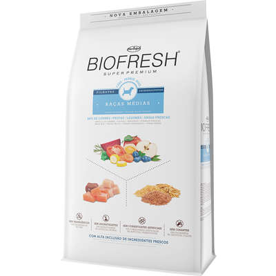 Ração Hercosul Biofresh para Cães Filhotes de Raças Médias