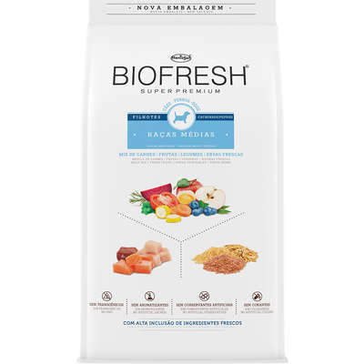 Ração Hercosul Biofresh para Cães Filhotes de Raças Médias
