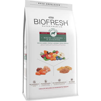 Ração Hercosul Biofresh Cães Sênior Raças Grandes e Gigantes