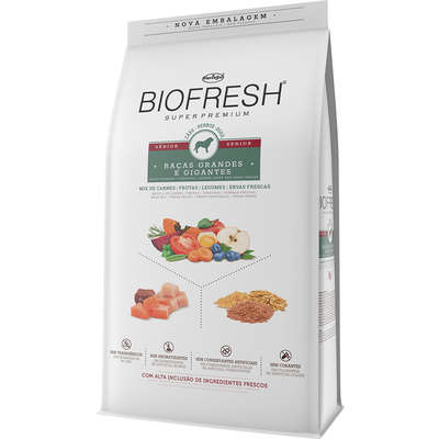 Ração Hercosul Biofresh Cães Sênior Raças Grandes e Gigantes