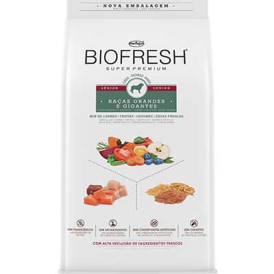 Ração Hercosul Biofresh Cães Sênior Raças Grandes e Gigantes