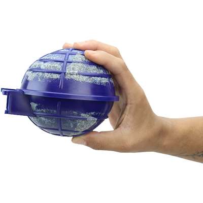 Ninho de Bola Carpete Tudo Pet com Suporte Horizontal para Pássaros