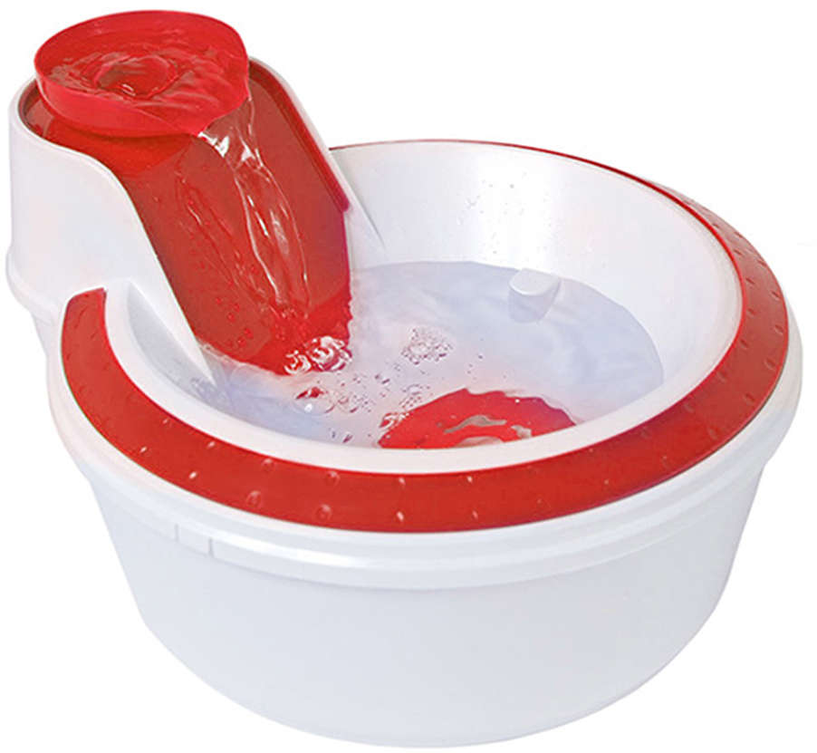 Fonte Bebedouro Petlon Colors Kit 2 Rosa, Azul Ciano e Vermelho 2 Litros - 220 V