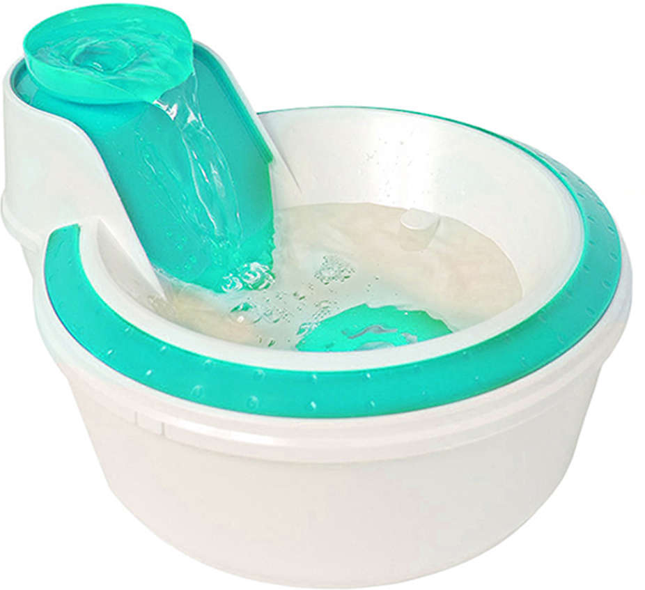 Fonte Bebedouro Petlon Colors Kit 3 Verde Tiffany, Amarelo e Preto 2 Litros - 110 V