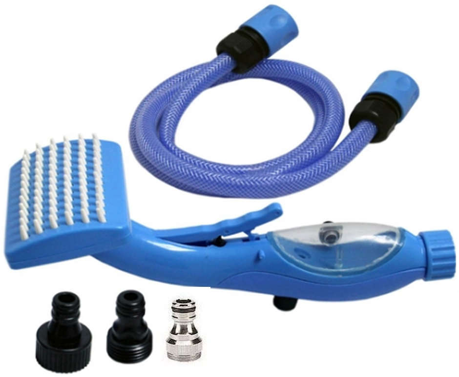 Ducha Prática Chalesco Pet Zoom Brush Azul - Tam. Único