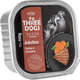 Ração Úmida Three Dogs Super Premium Patê Carne e Cenoura para Cães Adultos