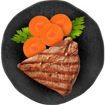 Ração Úmida Three Dogs Super Premium Patê Carne e Cenoura para Cães Adultos