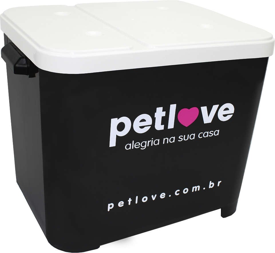 Porta-Ração Petlove Preto - 15Kg