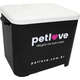 Porta-Ração Petlove para Armazenar até 15 Kg - Preto