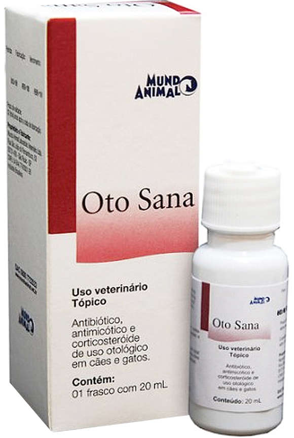 Antibiótico Oto Sana Premium - 20 mL