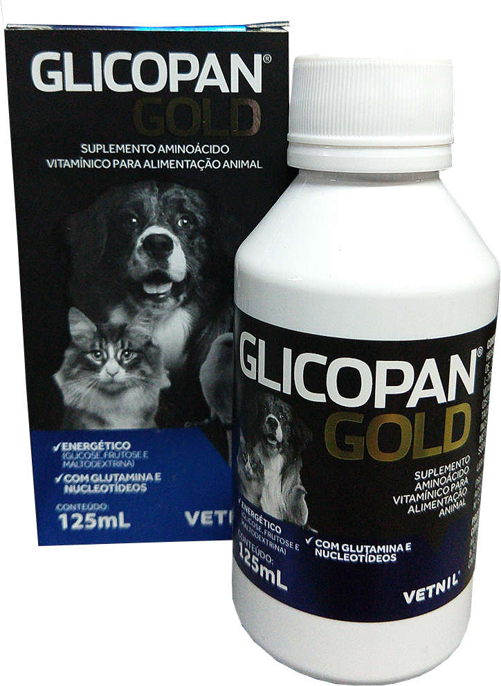 Suplemento Vetnil Glicopan Gold - 125 mL