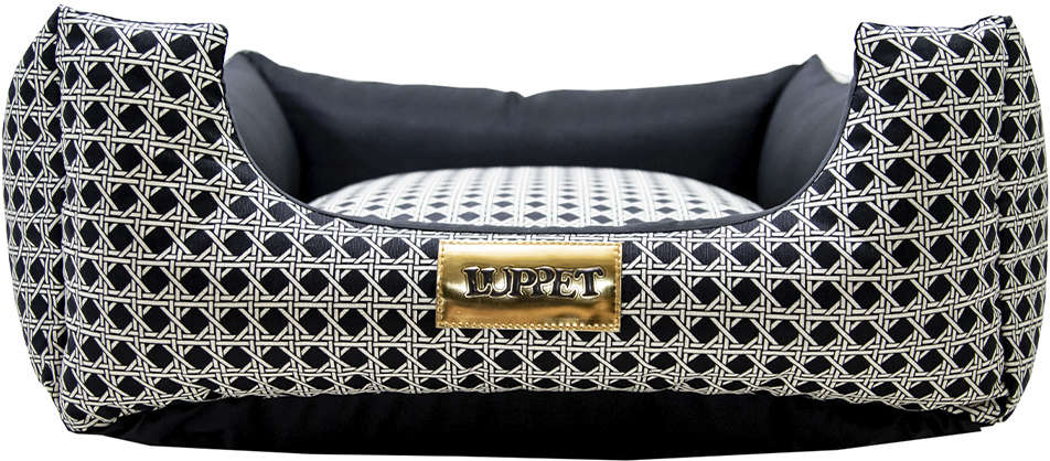 Cama Quadrada Luppet Vime Preta - Tam. GG