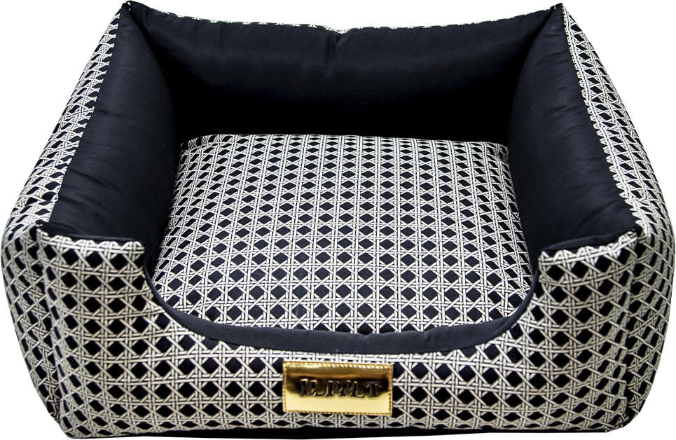 Cama Quadrada Luppet Vime Preta - Tam. GG