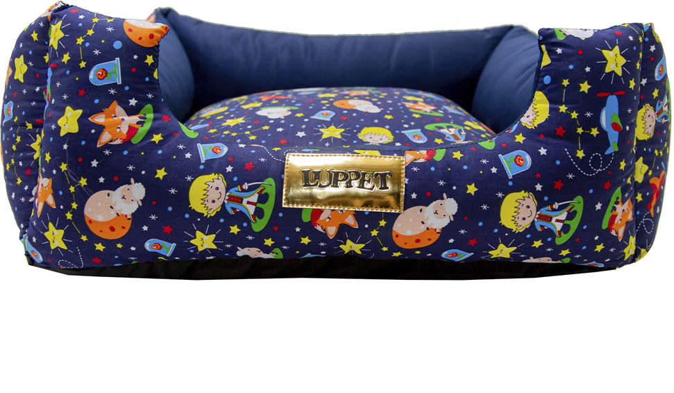 Cama Quadrada Luppet Pequenho Príncipe Marinho - Tam. M