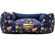 Cama Quadrada Luppet Pequenho Príncipe Marinho - Tam. G