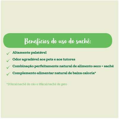 Ração Úmida Guabi Natural Grain Free Frango, Salmão e Vegetais para Gatos Castrados
