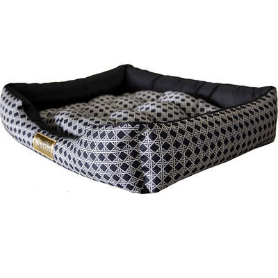 Cama Ratangular Luppet Preta Vime